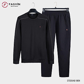 Bộ quần áo thể thao nam FASVIN CT22545.HN vải thể thao cao cấp hàng nhà máy chính hãng