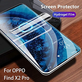 Mua miếng dán cao cấp rock space cho oppo Find X2 dán màn hình/ mặt sau lưng điện thoại PPF Hydrogel bảo vệ mắt  tự phục hồi vết xước nhỏ - Hàng chính hãng