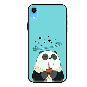 Ốp lưng cho iPhone XR  Panda - Hàng chính hãng