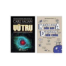 Combo 2Q Sách Khám Phá Vũ Trụ : Khám Phá Đến Nơi, Du Hành Đến Chốn (Hỏi Đáp Về Vũ Trụ Dành Cho Độc Giả Từ 9-109 Tuổi) + Vũ Trụ (Tái Bản)