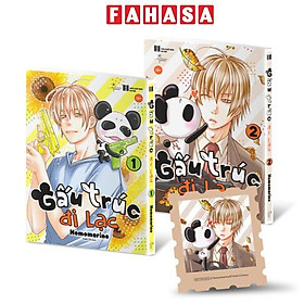Sách - Bộ Manga - Gấu Trúc Đi Lạc - Tập 1 + Tập 2 (Bộ 2 Tập) - Tặng Kèm Sticker Tem