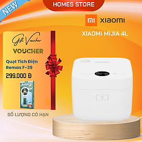 Mua Nồi Cơm Điện XIAOMI GEN 3 Thông Minh Cao Tần  Công Nghệ Vi Áp Suất  15 Chế Độ Nấu  Kết Nối App  Dung Tích 4L  Công Suất 1100W - Hàng Chính Hãng