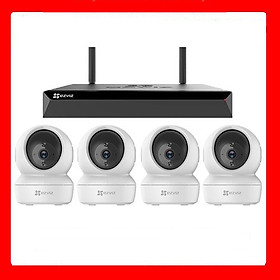 Trọn bộ kit 4 camera IP Ezviz C6N -Hàng chính hãng