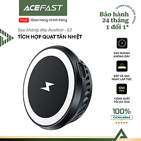 Sạc không dây tích hợp quạt tản nhiệt Acefast - E2 Hàng chính hãng Acefast