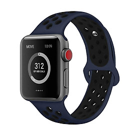 Dây Đeo Thay Thế Cho Đồng Hồ Thông Minh Apple Watch Series 1 / 2 / 3 / 4 / 5 ( Size 42 / 44 mm ) - Dây 2 Màu