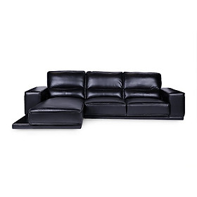 Sofa Da Chữ L Góc Phải Juno Finn 260 x 168 x 88 cm