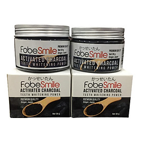 {Combo } 2 Hũ Bột trắng răng Nhật Bản- Fobe Smile- Hũ 30 gram