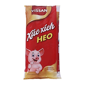 Xúc Xích Heo Tiệt Trùng Vissan Gói 4X70G