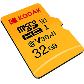 Kodak 32GB TF (MicroSD) memory card U3 A1 V30 speed version reading speed 100MB / s support 4K high quality shooting