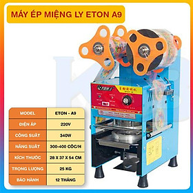 Máy ép miệng ly bán tự động ETON A9