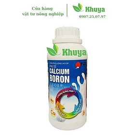 Phân bón vi lượng cao cấp Phú Sĩ Calcium Boron 500ml Trái to - Ngọt trái - Cứng cây