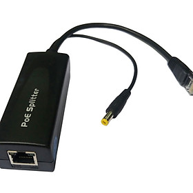 KMETech PS5712 POE Splitter IEEE 802.3af với đầu ra 12V/1A cho Camera IP - Hàng Chính Hãng