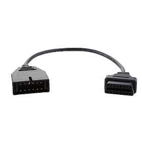 12 Pin OBD1 Đến 16 Pin OBD2 Cổng Kết Nối Cáp Cho GM Chevrolet GMC