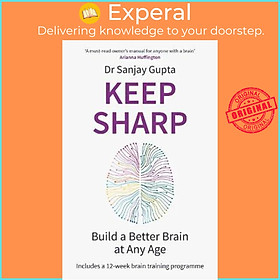 Hình ảnh Sách - Keep Sharp : Build a Better Brain at Any Age - As Seen in The Daily Ma by Dr Sanjay Gupta (UK edition, paperback)