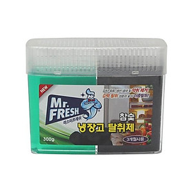 Hộp gel khử khuẩn tủ lạnh than hoạt tính Mr Fresh - Korea 300g