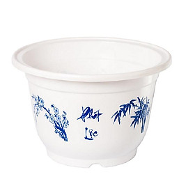 Mua 10 Chậu nhựa trồng hoa  chậu nhựa trồng rau - size 32 x 21cm