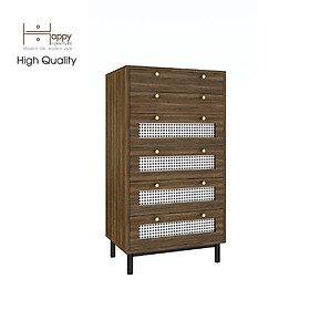 Mua  Happy Home Furniture  ROTAN  Tủ đựng đồ 6 ngăn kéo - chân sắt  60cm x 45cm x 112cm ( DxRxC)  THK_128
