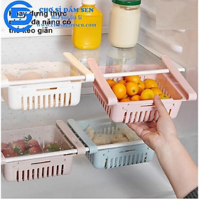 Mua Khay đựng thực phẩm  khay phụ đa năng  tiện lợi cho tủ lạnh tiết kiệm diện tích G252-KTLDieuChinh