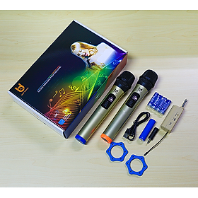 Mua Micro  loa kéo không dây đa năng  Best Sound VHF 2 tay V-W003