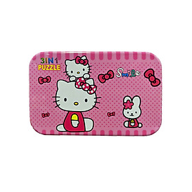 Đồ Chơi - Ghép Hình 3 in 1 - Smile Kitty( 60 mảnh ghép)