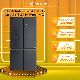 Tủ Lạnh Toshiba Inverter 515 Lít GR-RF675WI-PMV(06)-MG - HÀNG CHÍNH HÃNG - CHỈ GIAO HCM