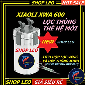 Lọc thùng Sunsun Xiaoli XWA 600 tích hợp sẵn lọc váng - Lọc thùng cao cấp cho hồ thủy sinh - bể cá cảnh - shopleo