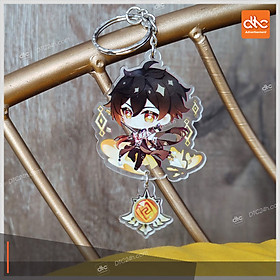 Móc khóa mô hình nhân vật Genshin impact siêu cute nhé!