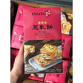 Bánh hành Chiate Đài Loan hộp 12 bánh