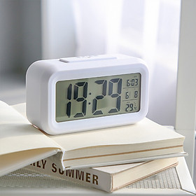 Đồng hồ báo thức điện tử thông minh để bàn mini DH89 - Shop Gold