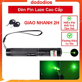 Đèn Laser Cao Cấp Laze SD 303 Full Hộp Kèm Pin Và Củ Sạc - Chính Hãng dododios