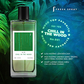 Nước hoa F Fresh Spray Chill In The Wood 100ml - Oday Cosmetics