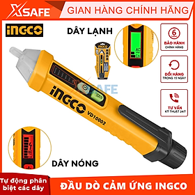 Mua Bút thử điện kỹ thuật số đa năng thông minh 1000V INGCO màn hình LED đầu dò cảm ứng tự động phân biệt dây nguội và dây nóng VD10003