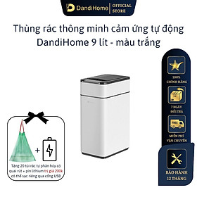 Thùng rác thông minh cảm ứng tự động đóng mở DandiHome - Tặng pin sạc Micro usb