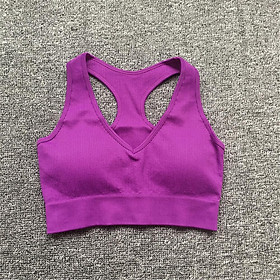 Bộ sưu tập trang phục tập thể dục của bộ trang phục tập luyện tập thể dục tập thể dục quần áo thể thao quần áo quần áo yoga mặc trang phục tập thể dục trang phục bộ quần áo Color: purple svtop Size: S