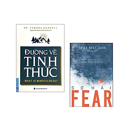 Combo sách Hay Bán Chạy: Fear – Sợ Hãi +Đường Về Tỉnh Thức/Tặng Bookmark