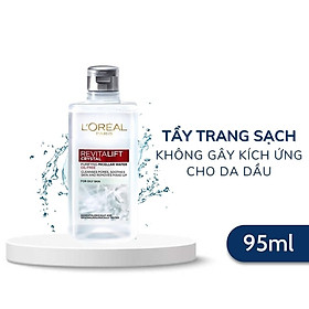 Nước Tẩy Trang L'Oreal Làm Sạch Sâu Cho Da Dầu Revitalift Crystal Purifying Micellar Water