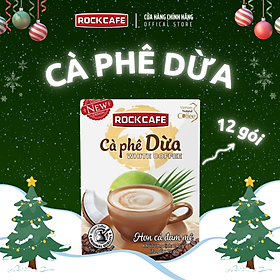 Cà phê dừa ROCKCAFE (Hộp 12 gói)