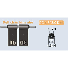 Mua Đầu sạc nhanh Type-c PD cho Laptop các dòng như Dell  HP  Lenovo  Asus  Ibm tối đa 100w - Hồ Phạm