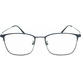 Gọng Kính Unisex Hợp Kim Nửa Gọng G1222.3 (54/18/143) - Đen Phối Xám