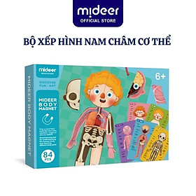 Hình ảnh Đồ Chơi Xếp Hình Nam Châm Cơ Thể Mideer Human Body Magnetic Puzzle, Đồ Chơi Bác Sỹ Hướng nghiệp Giáo Dục Cho Bé 3 4 5 6