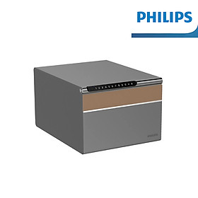 Két sắt điện tử thông minh vân tay, mã số ảo, chìa cơ thương hiệu Hà Lan cao cấp Philips SBX102-2C0 - Hàng nhập khẩu