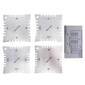 Steel String Action Ruler & Fingerboard Fretboard  Gauge Guitar Tool