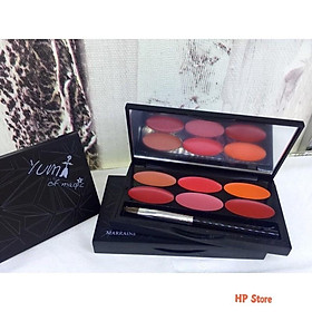 Bảng Son Hộp 6 Ô Màu YUMI MAGIC LIPSTICK