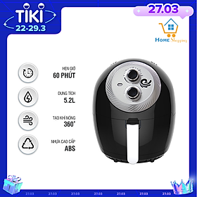 Mua Nồi Chiên Không Dầu Dung Tích 3.5L  Công Suất 1400W  Chuyên Dùng Chiên  Nướng An Toàn Cho Sức Khỏe - Hàng Chính Hãng