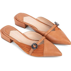 Guốc Nhọn Đính Hoa Đá Sablanca 5050GN0020