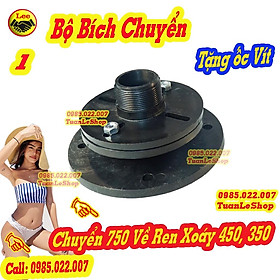 BỘ BÍCH CHUYÊN 750 VỀ REN XOÁY 450,350 – SẢN PHẨM GỒM 1 BÍCH 750 VÀ 2 BÍCH 450 REN NGOÀI – TẶNG KÈM ỐC VÍT