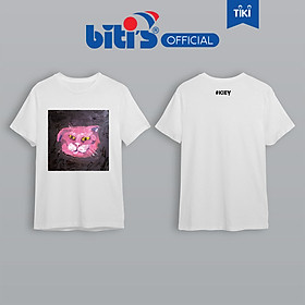 [BST đặc biệt BITI'S X KIEY] Áo Thun Cotton Biti's Kiey Unisex Universe T-Shirt BOU000100TRG (Trắng) - M 55->65kg