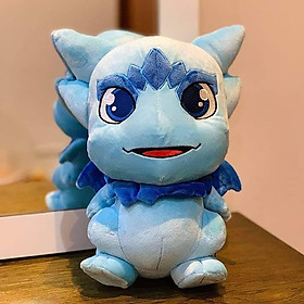 Gấu Bông Pokemon Rồng Miệng Cười (25 Cm) Gb266 (Tặng 1 Móc Khóa Dây Da Pu Đính Đá Lấp Lánh Màu Ngẫu Nhiên)