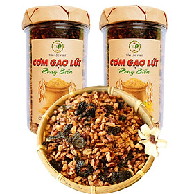 CƠM GẠO LỨT RONG BIỂN SẤY GIÒN TLP - 500G ĂN CHAY ĐƯỢC