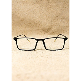 Gọng Kính Unisex Nhựa Dẻo G1056.1 (Đen Nhám)
